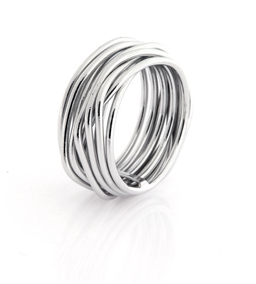Anello Infinito Now & Forever In Argento 925 - Placcato Rodio, Oro O Oro Rosa, 8x17mm